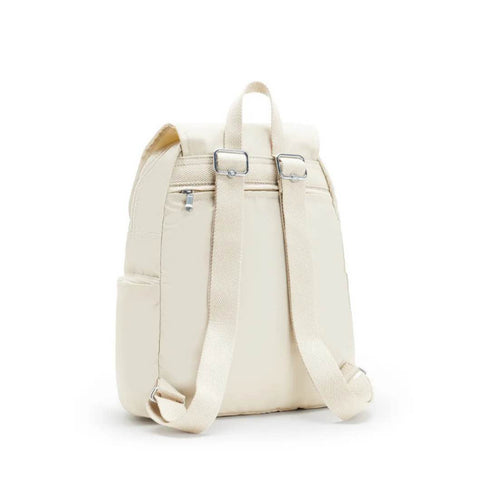 MOCHILA BEIGE CITY ZIP KIPLING